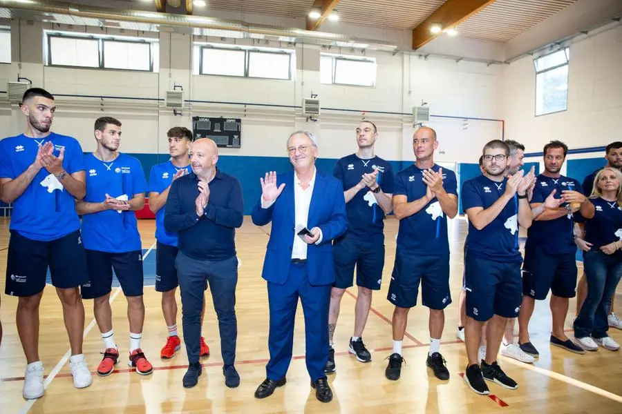 La presentazione della Germani Basket Brescia