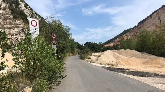 Il sentiero di Virle dove è caduta la donna