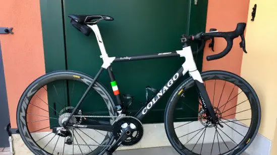 La preziosa Colnago - © www.giornaledibrescia.it