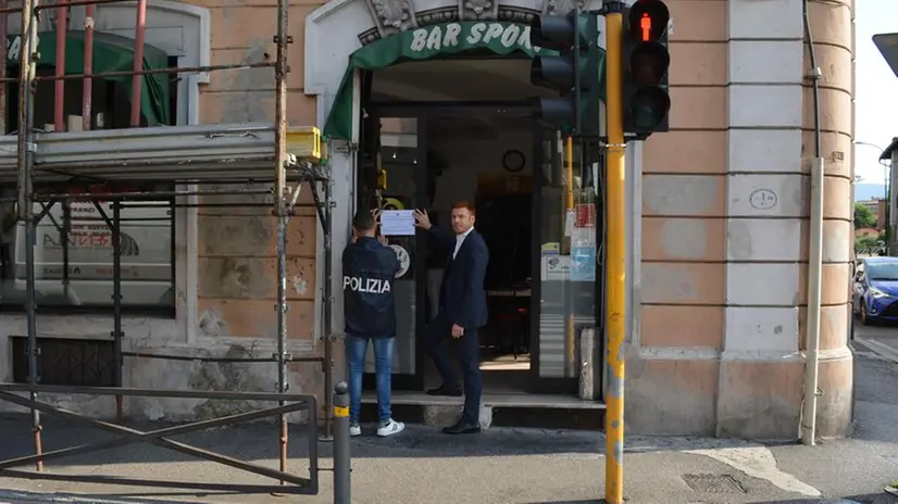 Chiuso per 30 giorni il Bar Sport di via Milano