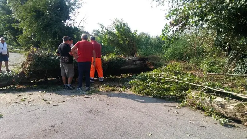 Castel Mella: al lavoro per rimediare ai danni del maltempo