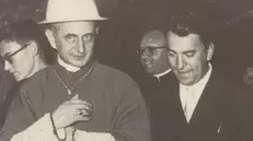 Una mostra ricorda la visita di San Paolo VI in miniera - © www.giornaledibrescia.it