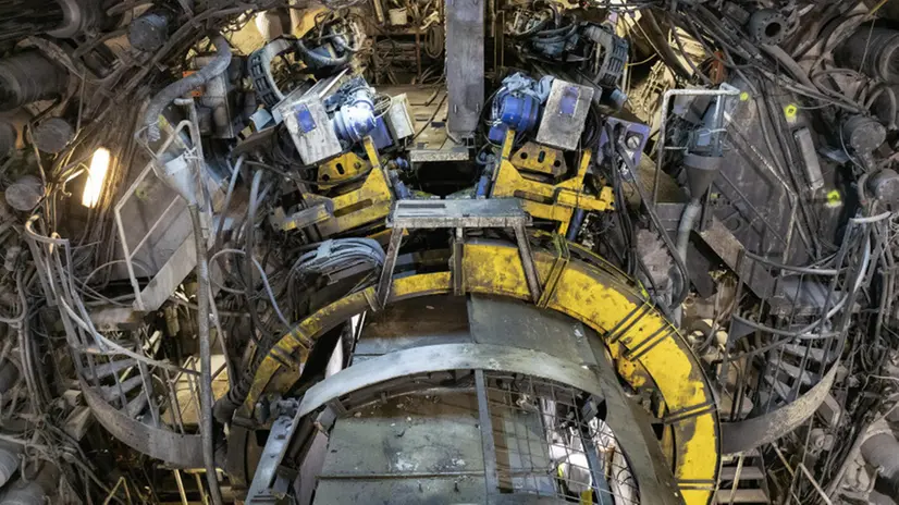 La talpa in azione sul versante francese - Foto Ansa © www.giornaledibrescia.it