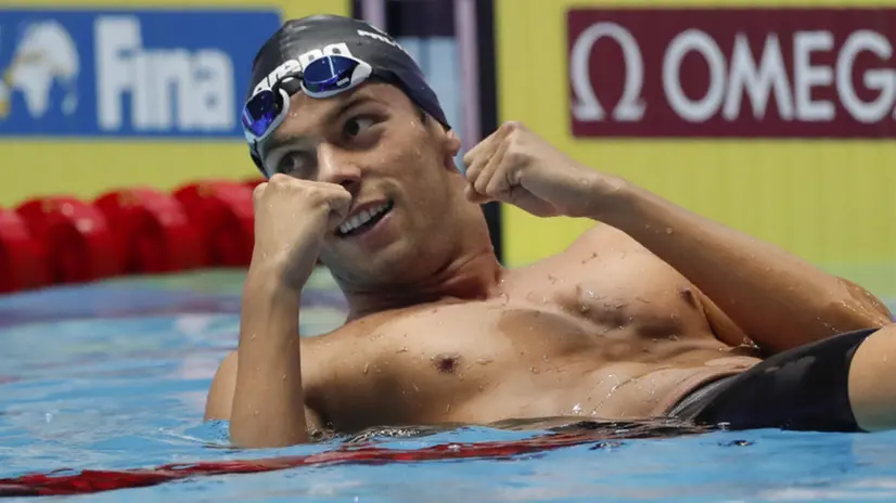 Medaglia d'oro per Gregorio Paltrinieri