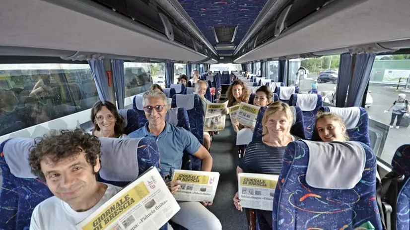 Salpata la crociera del Giornale di Brescia