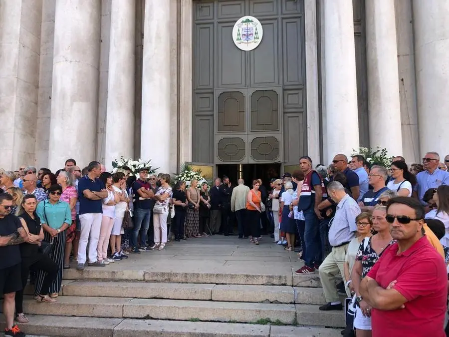 I funerali di Nadia Toffa in Duomo a Brescia