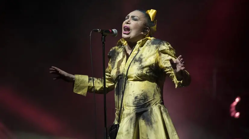 Loredana Berté ha stregato piazza Loggia