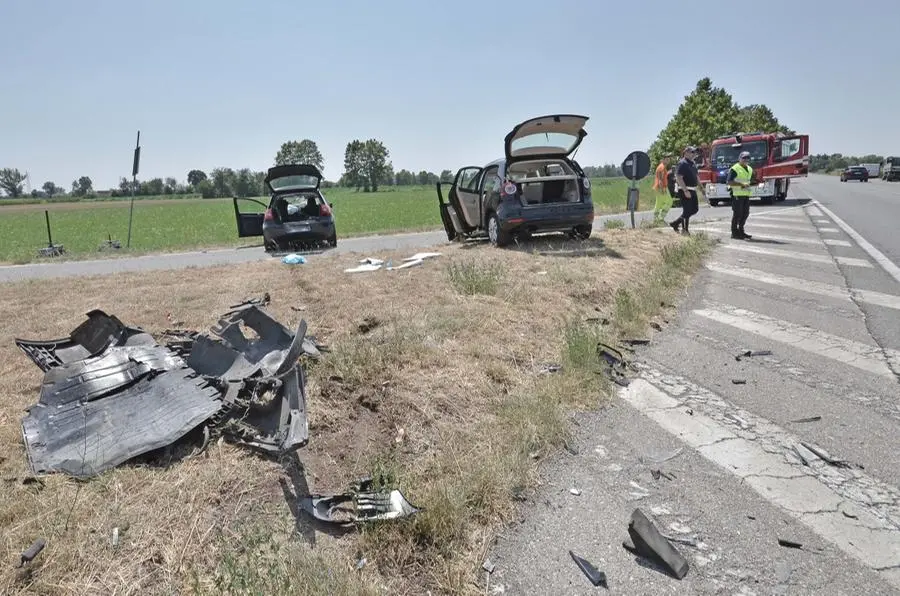 Lo schianto a Calcinato