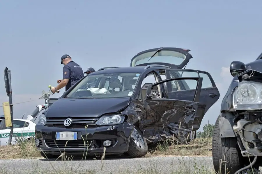 Lo schianto a Calcinato