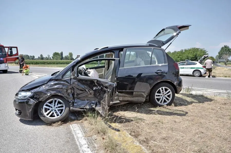 Lo schianto a Calcinato