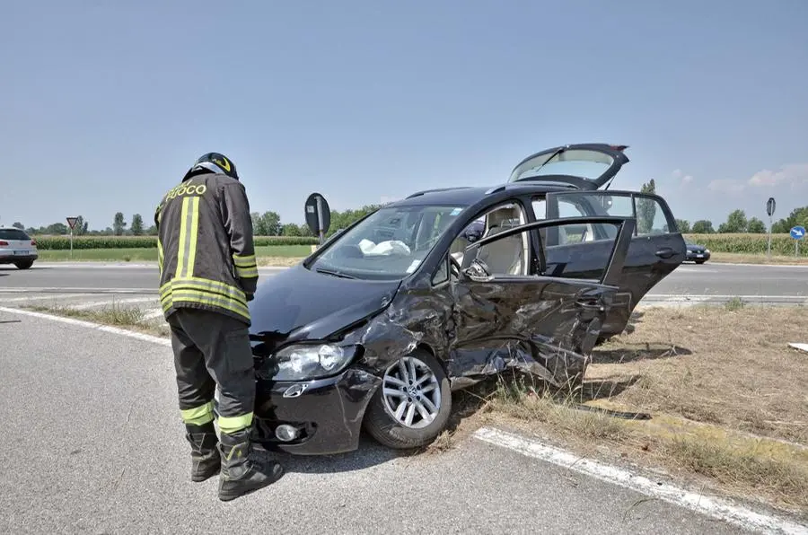 Lo schianto a Calcinato