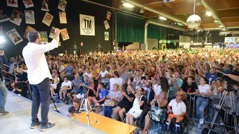 Matteo Salvini ospite a Adro