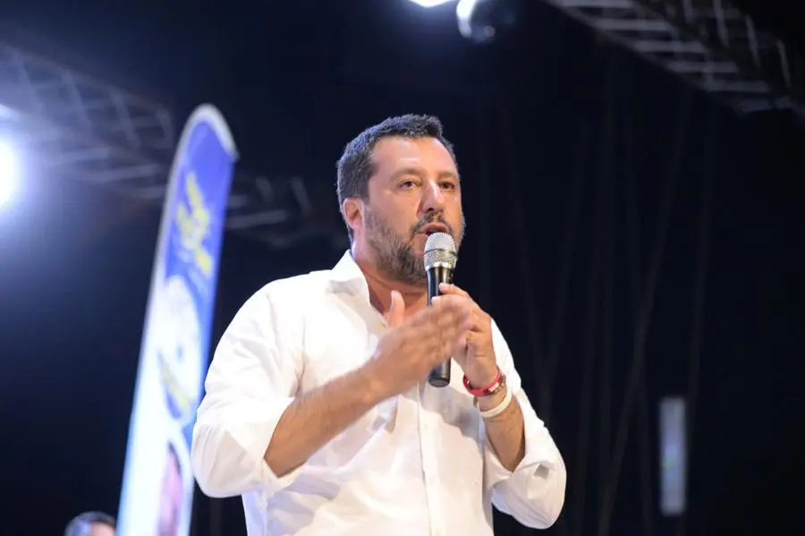 Matteo Salvini ospite a Adro