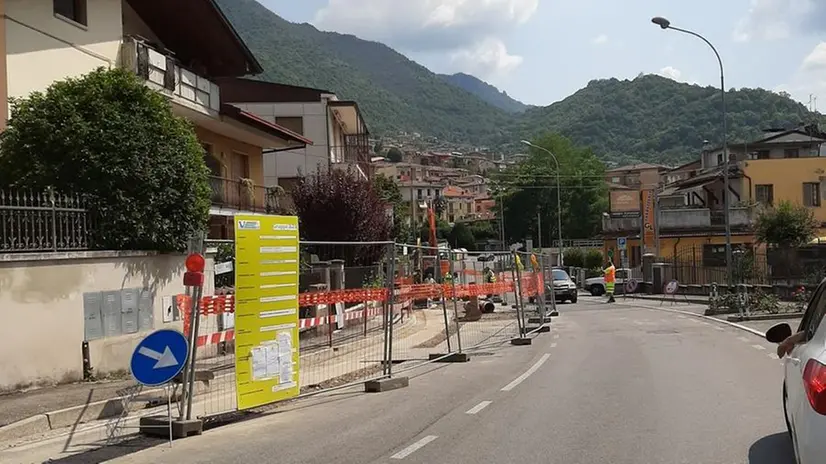 Viabilità modificata e lavori in corso per tutto il mese di agosto a Lumezzane - © www.giornaledibrescia.it