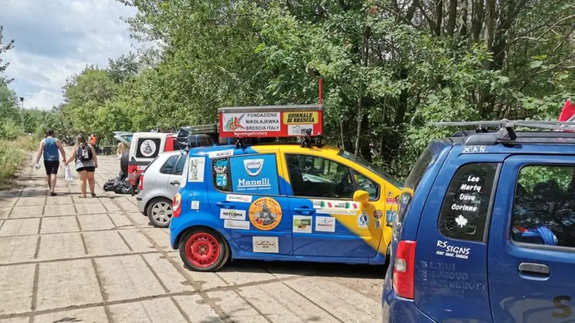 Mongol Rally, tutto pronto a Praga per la partenza