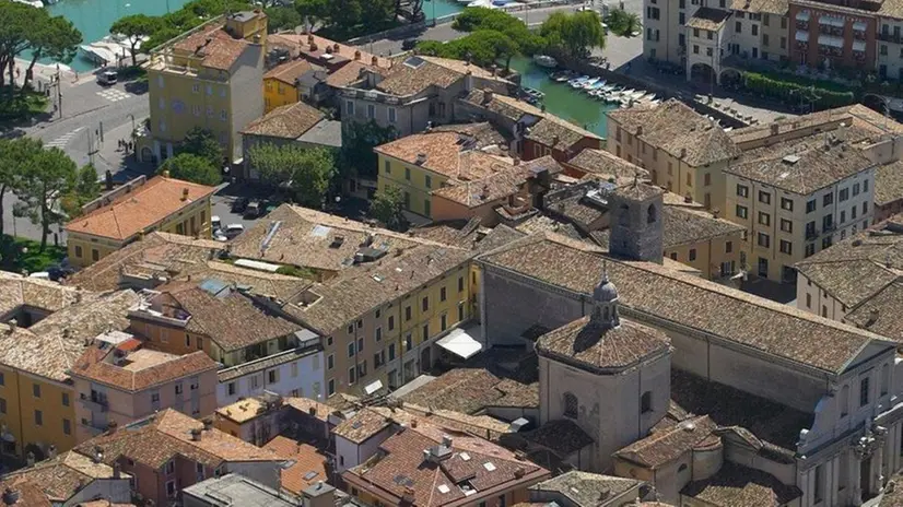 Una veduta del centro di Desenzano