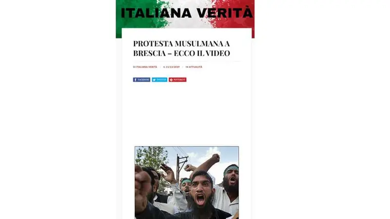 L'articolo apparso sul blog Italianaverita.it