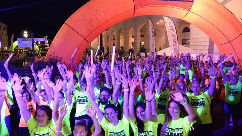 Fluo run, di corsa per l'Alzheimer