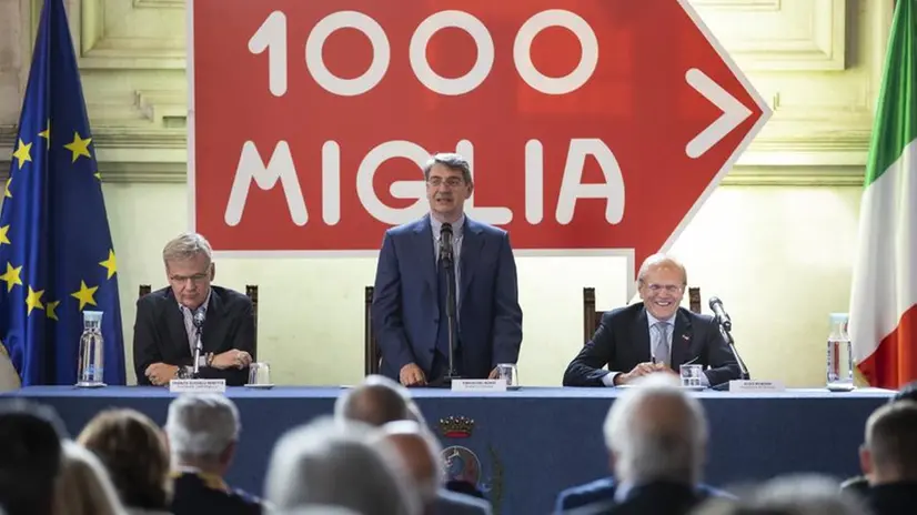 La presentazione della Mille Miglia 2020  © www.giornaledibrescia.it