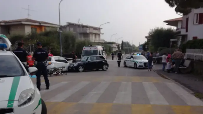 Incidente a Rivoltella di Desenzano © www.giornaledibrescia.it