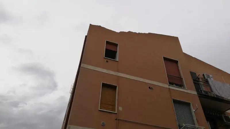 Villaggio Prealpino devastato dal vento