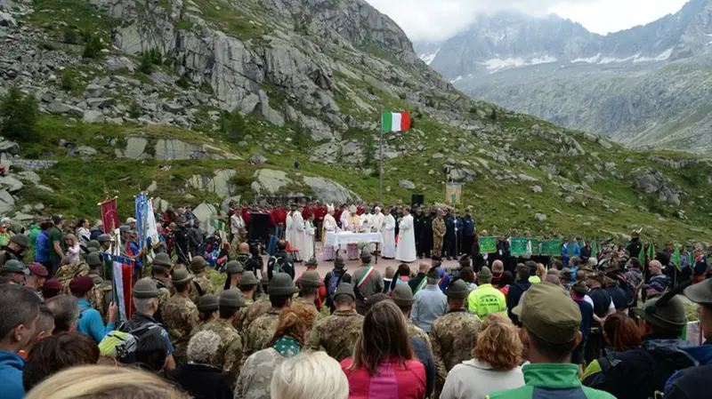Le immagini del pellegrinaggio in Adamello