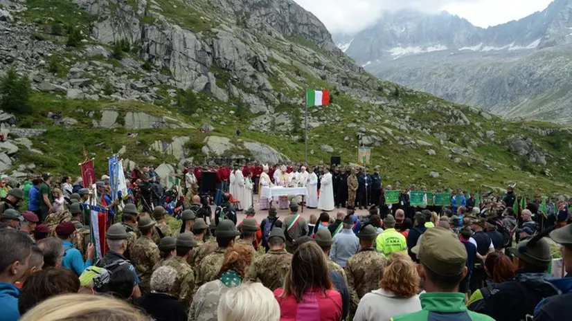Le immagini del pellegrinaggio in Adamello