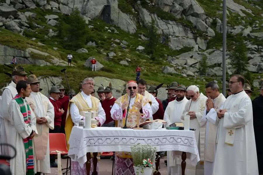 Le immagini del pellegrinaggio in Adamello