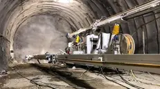 I lavori per il tunnel del Brennero - Foto Salini Impregilo