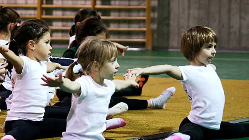 Tra i corsi, anche la ginnastica per i bambini - © www.giornaledibrescia.it