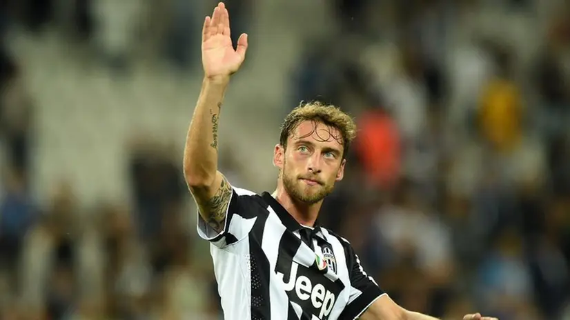 Claudio Marchisio con la maglia della Juve