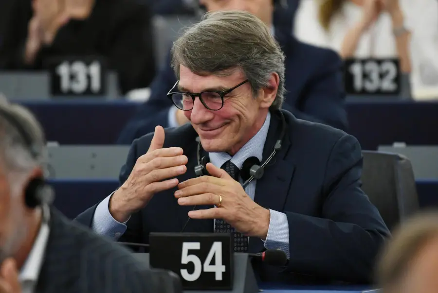 David Sassoli, neo eletto presidente del Parlamento Europeo