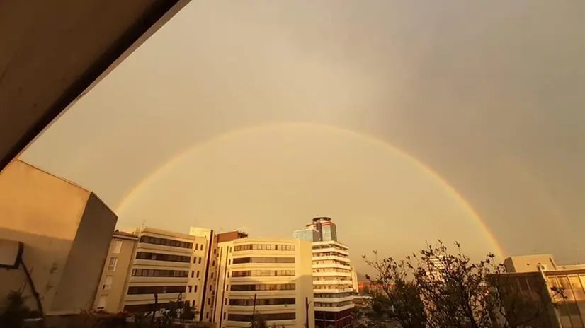 Doppio arcobaleno nel Bresciano, parte seconda