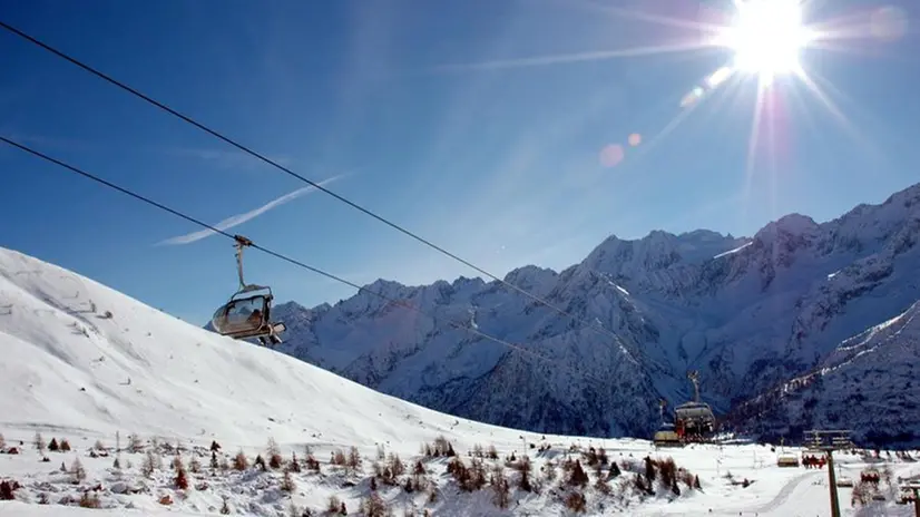 Una delle piste da sci del comprensorio Ponte di Legno-Tonale - Foto © www.giornaledibrescia.it