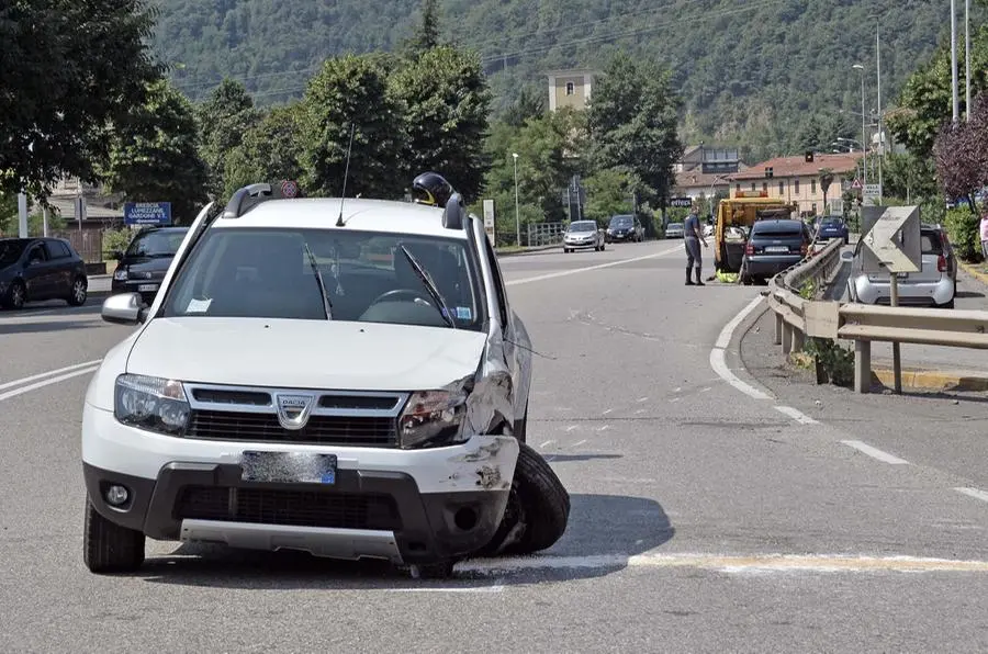 L'incidente frontale tra Villa Carcina e Sarezz