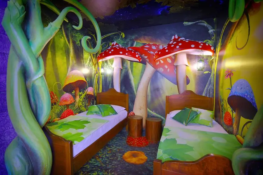Una stanza del Gardaland Magic hotel - © www.giornaledibrescia.it