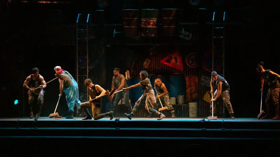Lo spettacolo Stomp al Gran Teatro Morato