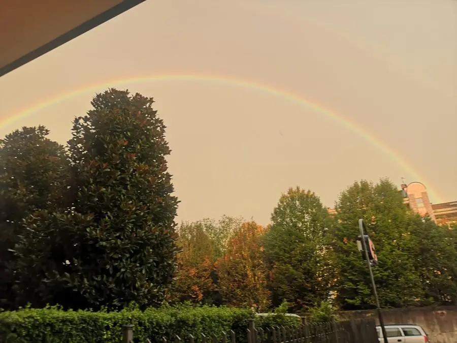 Doppio arcobaleno nel Bresciano, parte seconda