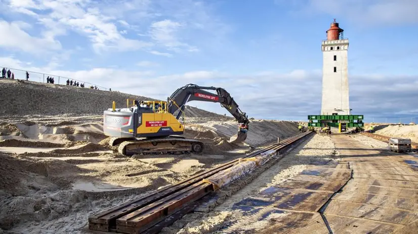 Il faro di Rubjerg Knude sta per essere spostato dopo 120 anni