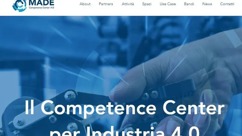 La homepage del Made Competence Center - © www.giornaledibrescia.it