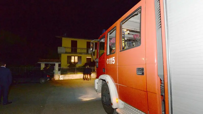 L'intervento in via Galilei a Villanuova