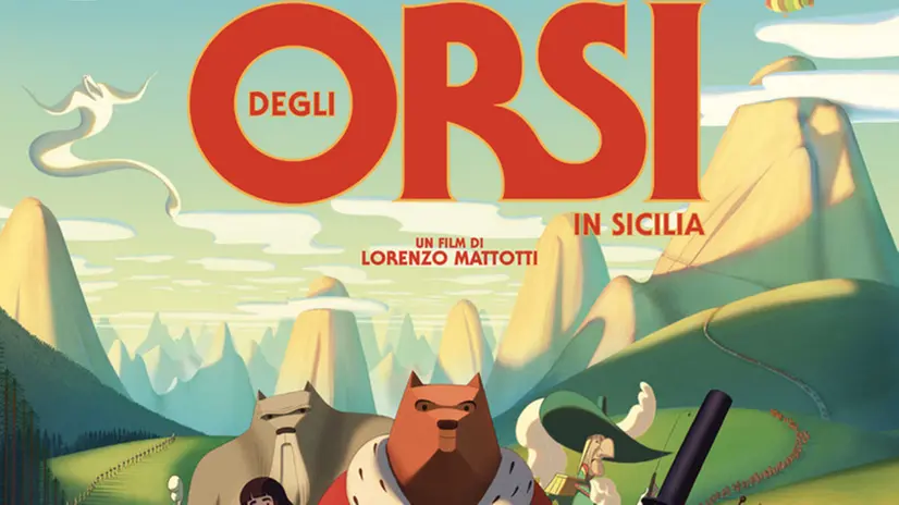 La locandina del film La Famosa Invasione degli Orsi in Sicilia