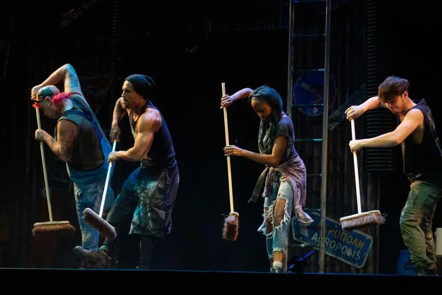 Lo spettacolo Stomp al Gran Teatro Morato