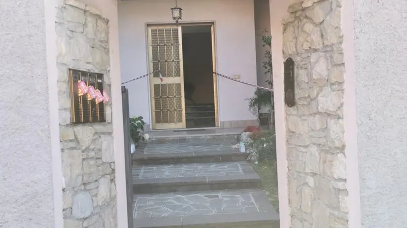 La casa del tentato strangolamento a Coccaglio