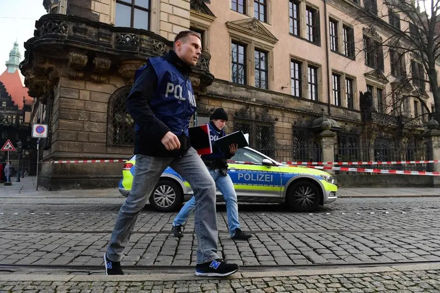 Furto milionario nel castello di Dresda