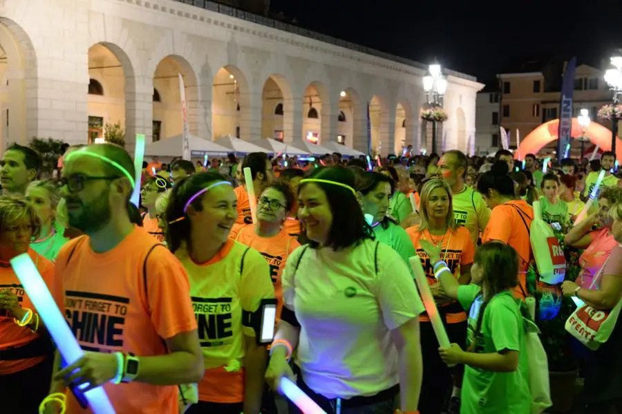 Fluo run, di corsa per l'Alzheimer