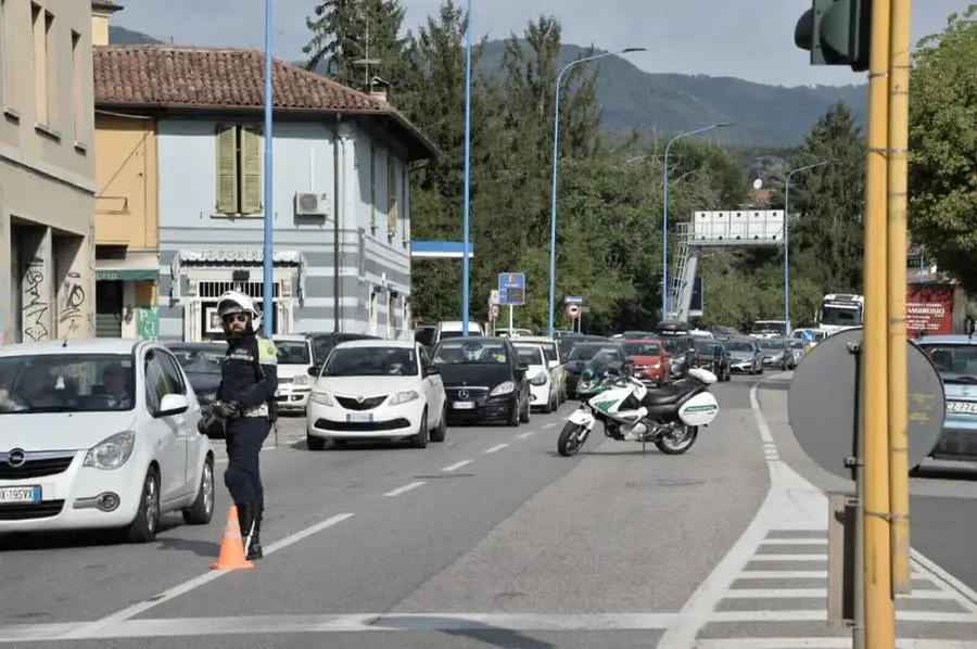 Incidente stradale alla Stocchetta