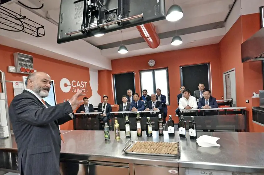 Delegazione cinese in Cast Alimenti