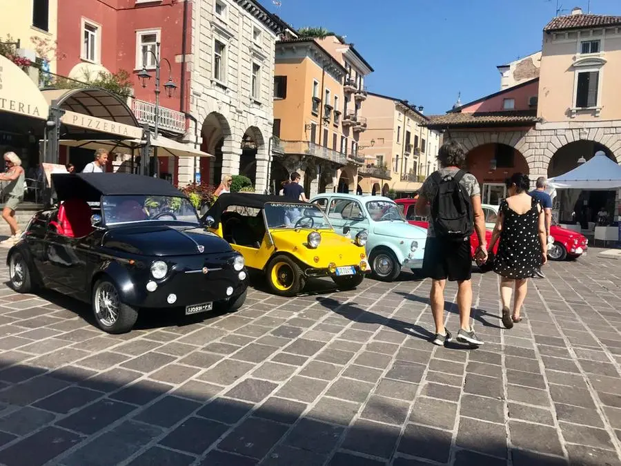 Raduno delle Fiat 500 a Desenzano