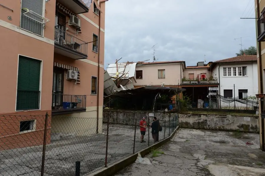 Villaggio Prealpino: i danni del vento